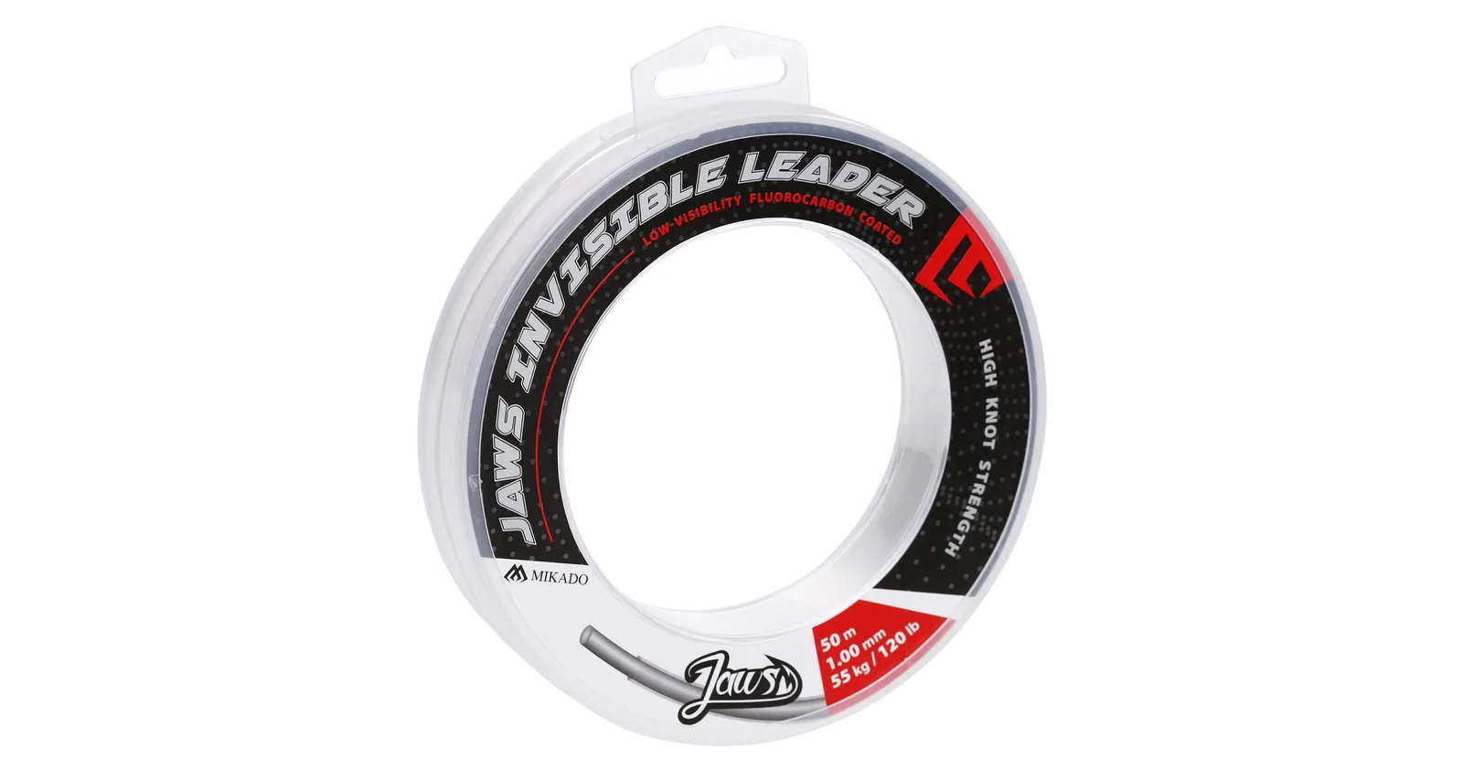 Mikado Materiał Przyponowy Jaws Invisible Leader 1.00mm/50m/55kg