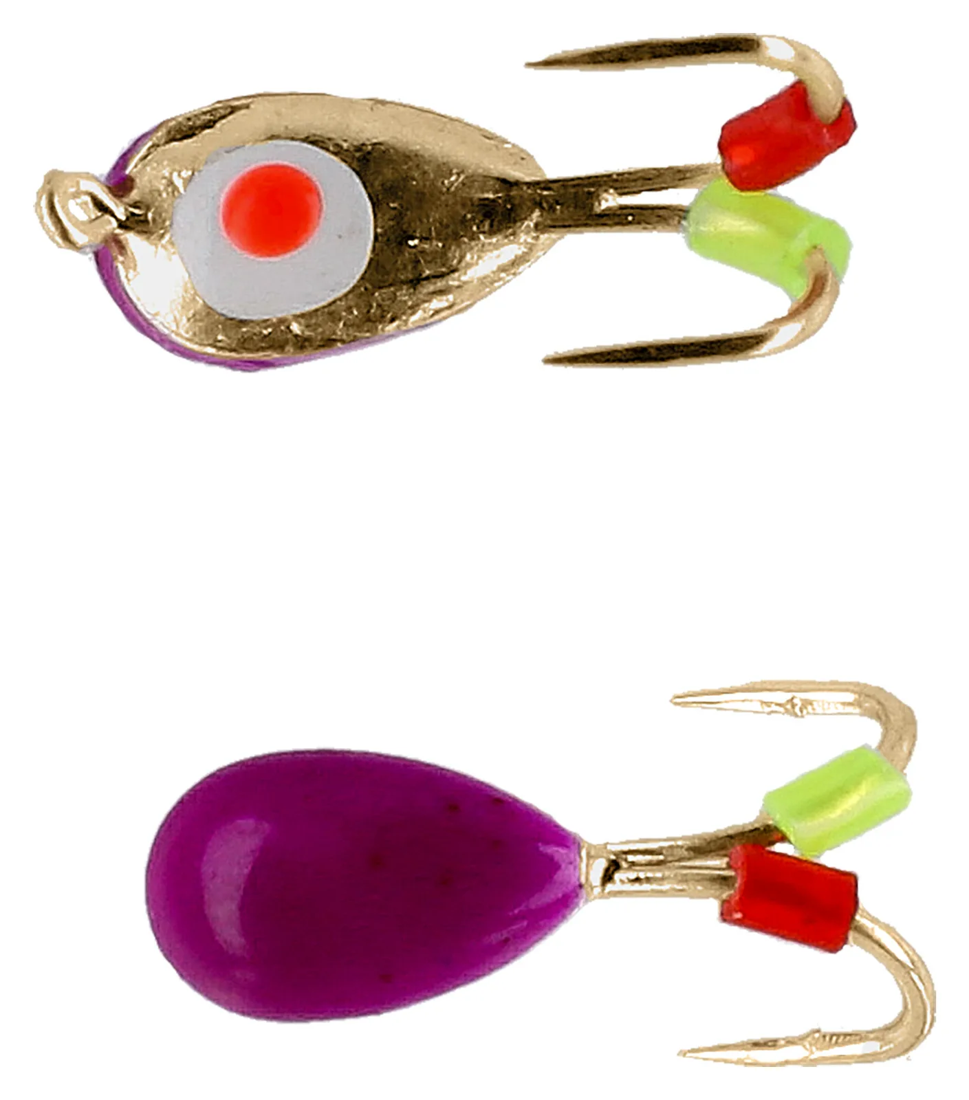 Mikado Przynęta Ice Bug Rozm. 4mm Fioletowo Złoty