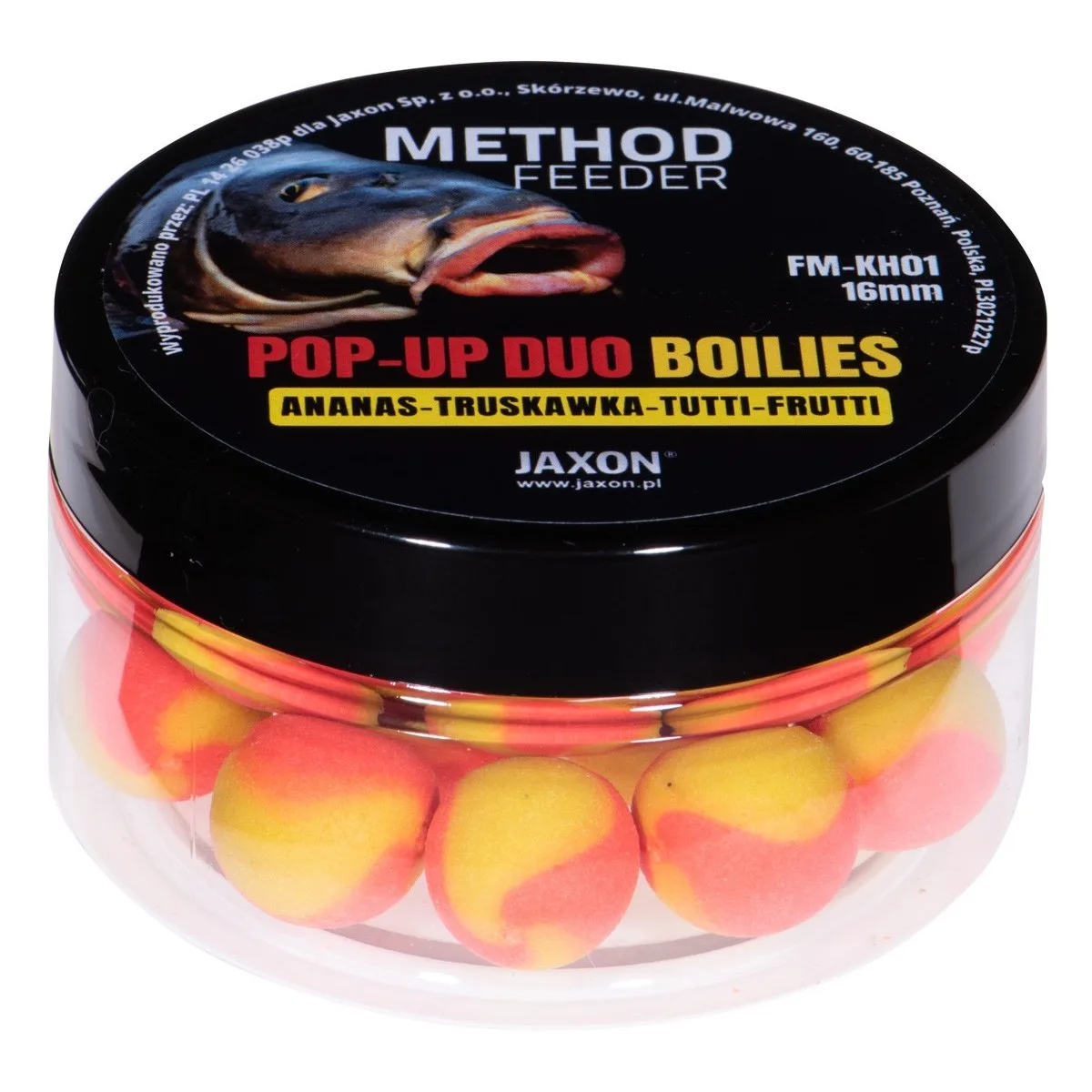Jaxon Zanęta KULKI POP-UP Duo Color Method Feeder 16mm
