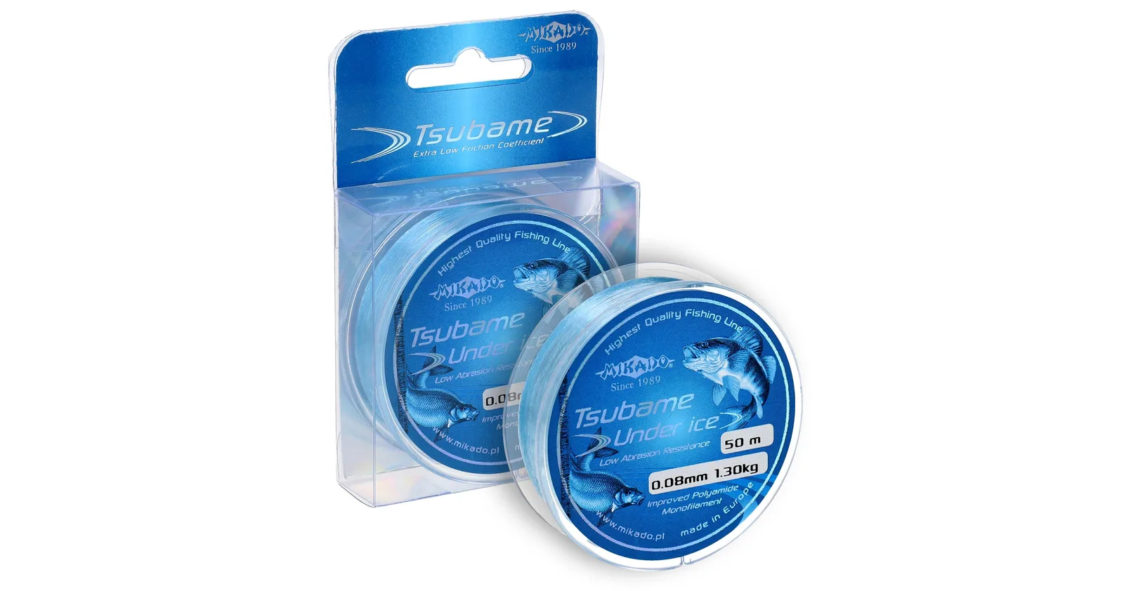 Mikado Żyłka Tsubame Under Ice 0.08mm/1.30kg/50m