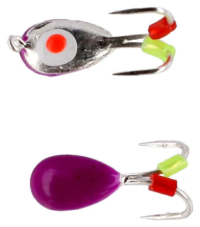 Mikado Przynęta Ice Bug Rozm. 4mm Fioletowo Srebrny