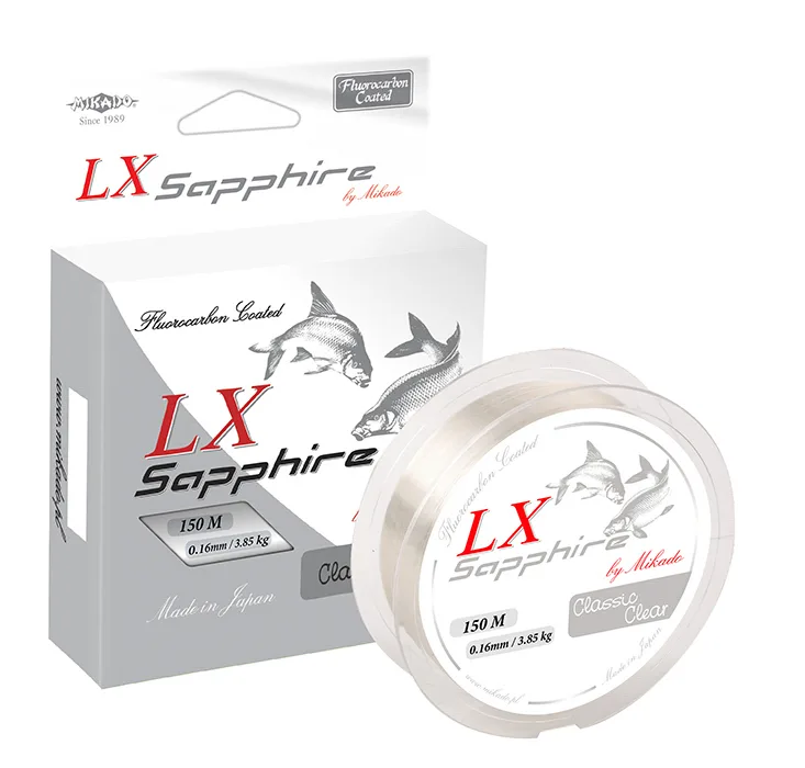 Mikado Żyłka Lx Sapphire Classic Clear 0.08mm/1.08kg/50m
