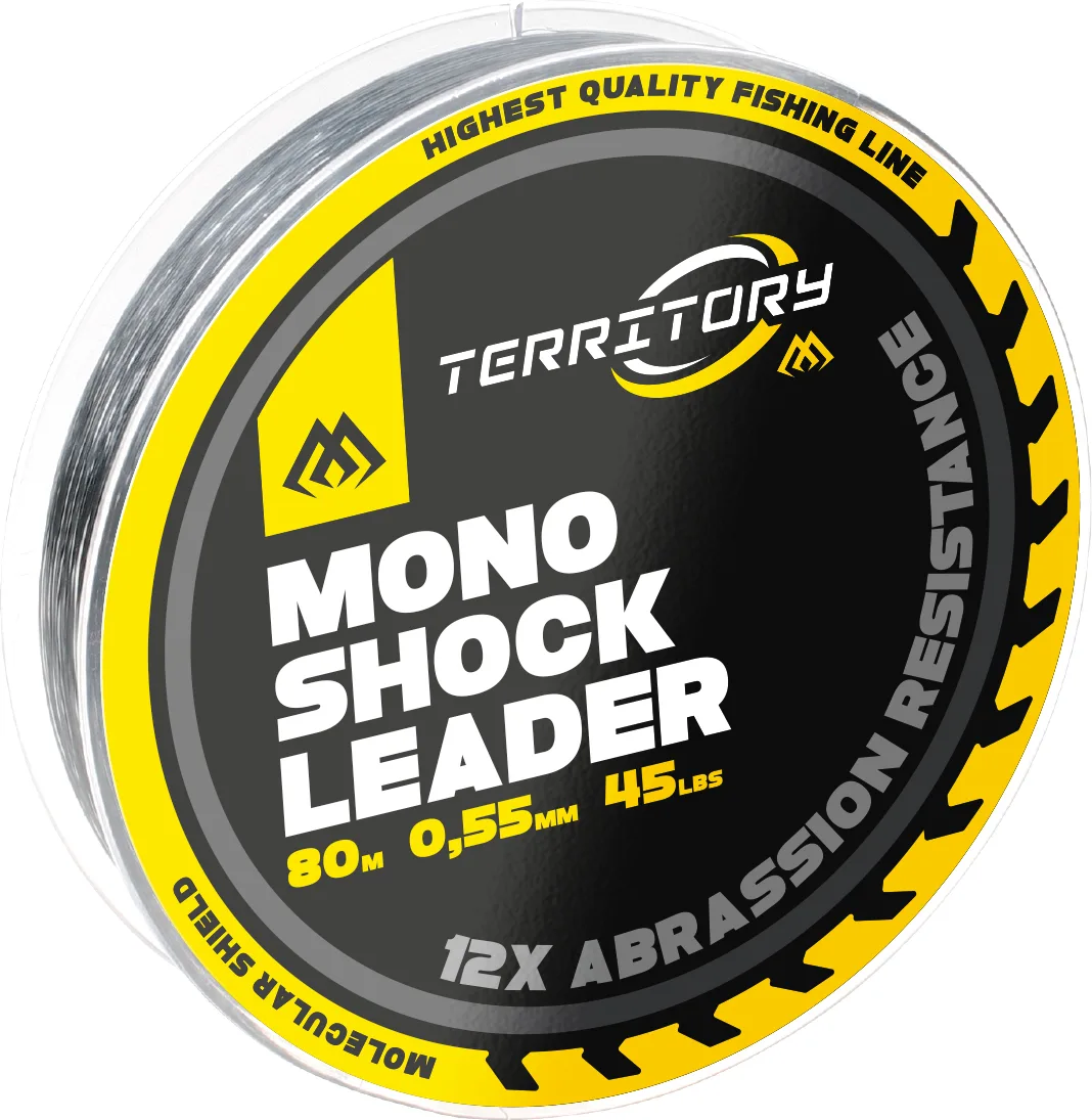 Mikado Przypon Strzałowy Territory Shock Leader 45lbs/0.55mm/80m