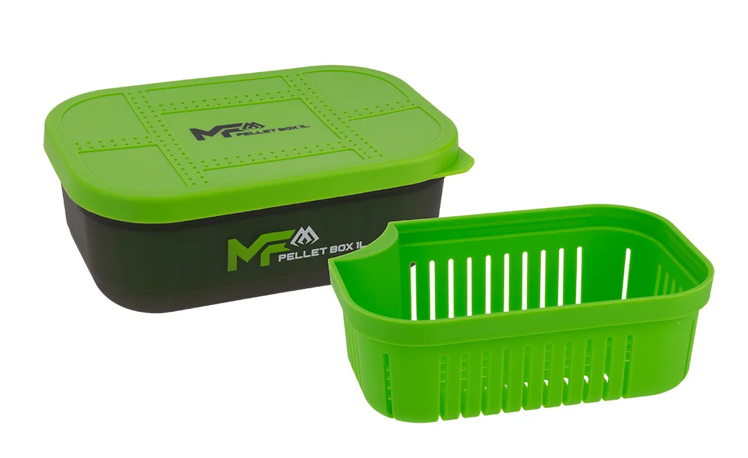 Mikado Pudełko Pellet Box do Pelletu z Sitkiem 1l