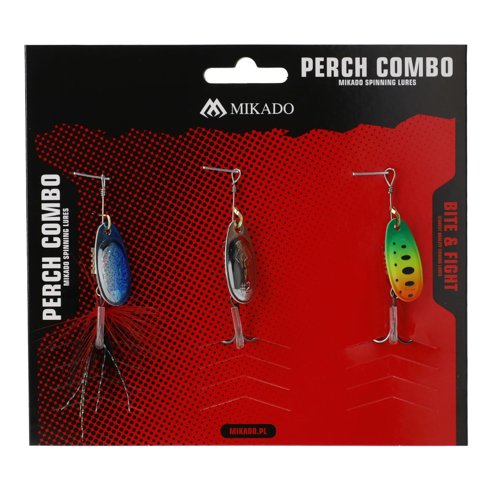 Mikado Zestaw Błystek Perch Op.1kpl.