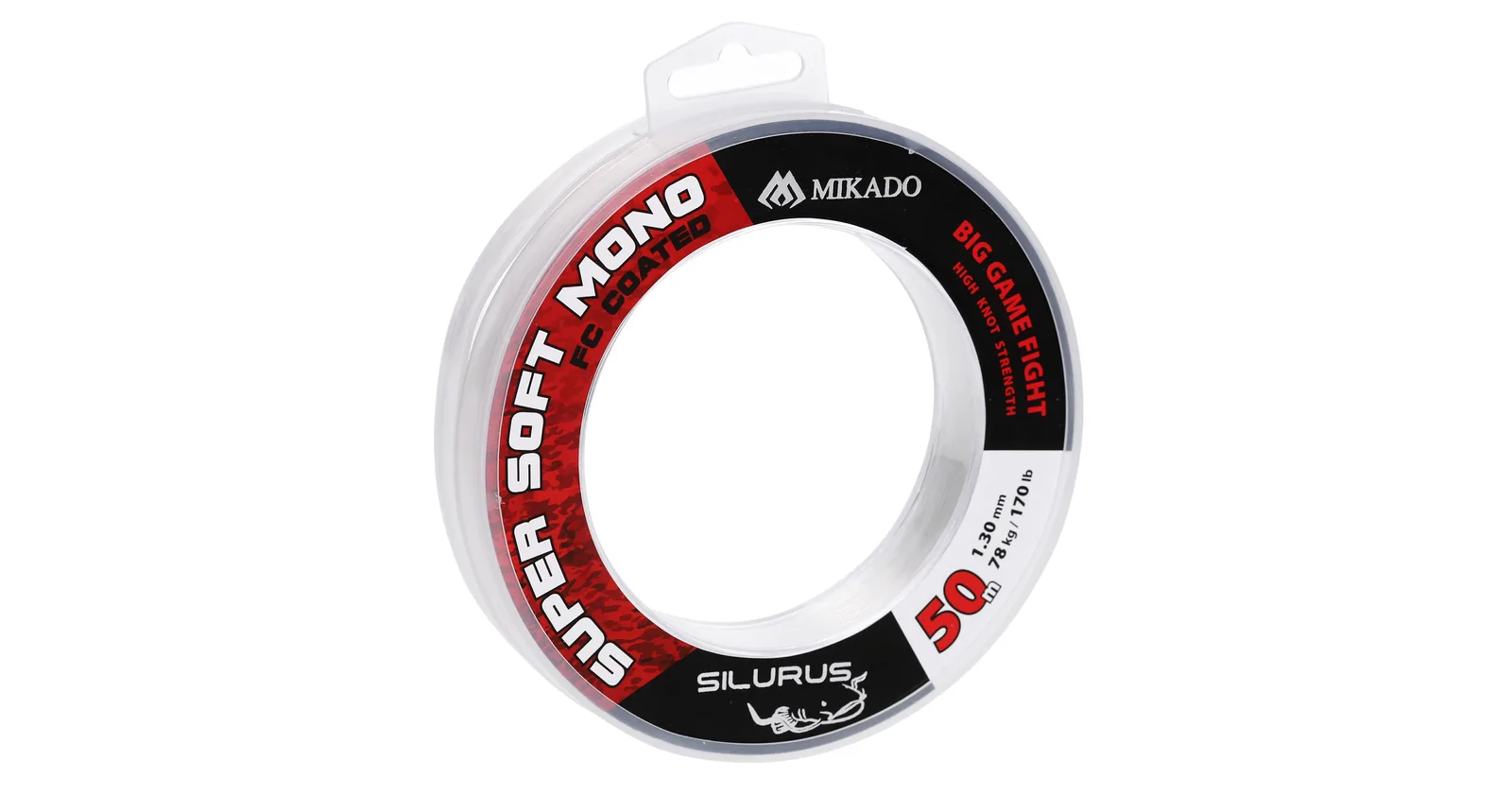 Mikado Materiał Przyponowy Super Soft Mono Fc Coated 1.30mm/50m/78kg